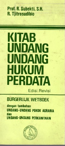 Kitab Undang-Undang Hukum Perdata