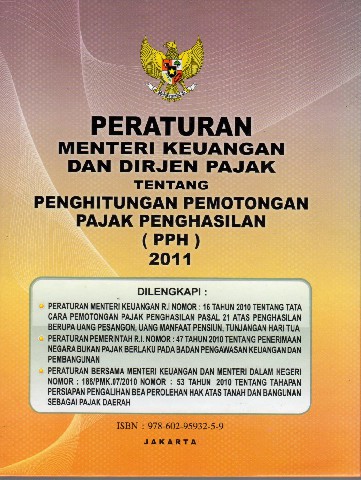 Peraturan Menteri Keuangan dan Dirjen Pajak tentang Penghitungan Pemotongan Pajak Penghasilan (PPH)