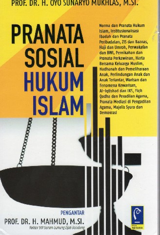 Pranata Sosial Hukum Islam