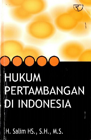 Hukum Pertambangan di Indonesia