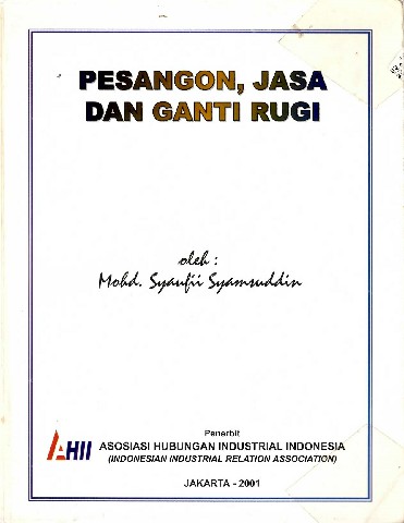Pesangon, Jasa dan Ganti Rugi