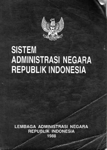 Sistem Administrasi Negara Republik Indonesia