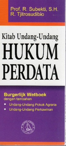 Kitab Undang-Undang Hukum Perdata