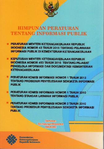 Himpunan Peraturan Tentang Informasi Publik