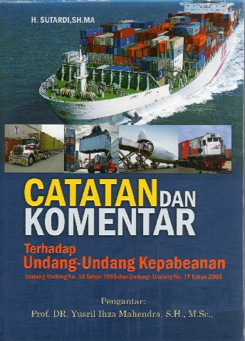 Catatan dan Komentar Terhadap Undang-Undang Kepabeanan