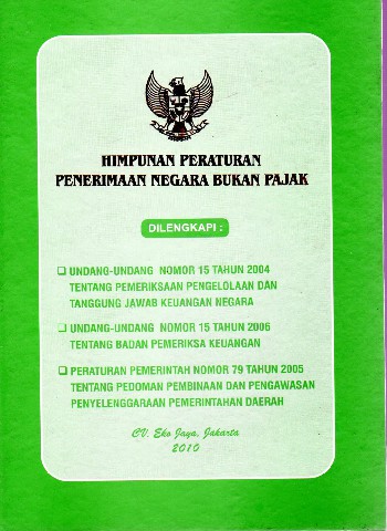Himpunan Peraturan Penerimaan Negara Bukan Pajak