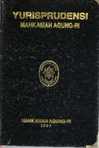 Yurisprudensi Mahkamah Agung RI