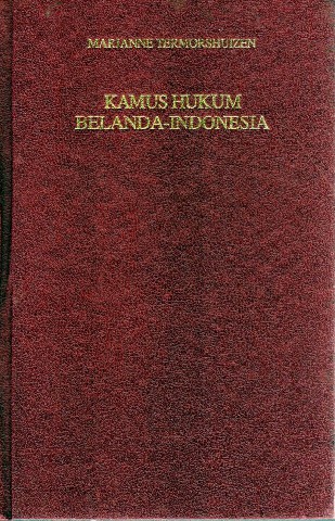 Kamus Hukum Belanda-Indonesia