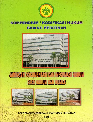 Kompendium/Kodifikasi Hukum Bidang Perizinan