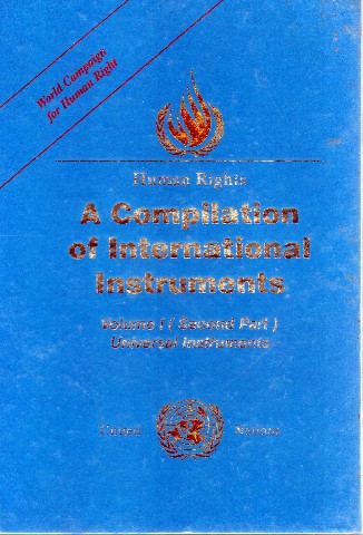 A Compilation of International Instruments