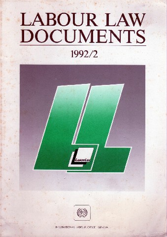 Labour Law Documents 1992/2