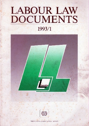 Labour Law Documents 1993/1