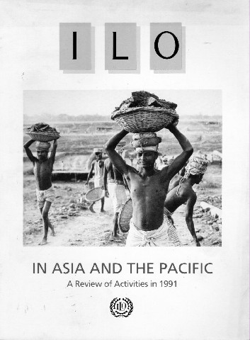 Cover ILO in Asia and The Pacific : A Review of Activities in 1991