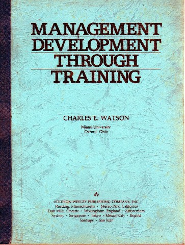 Management Development Through Training