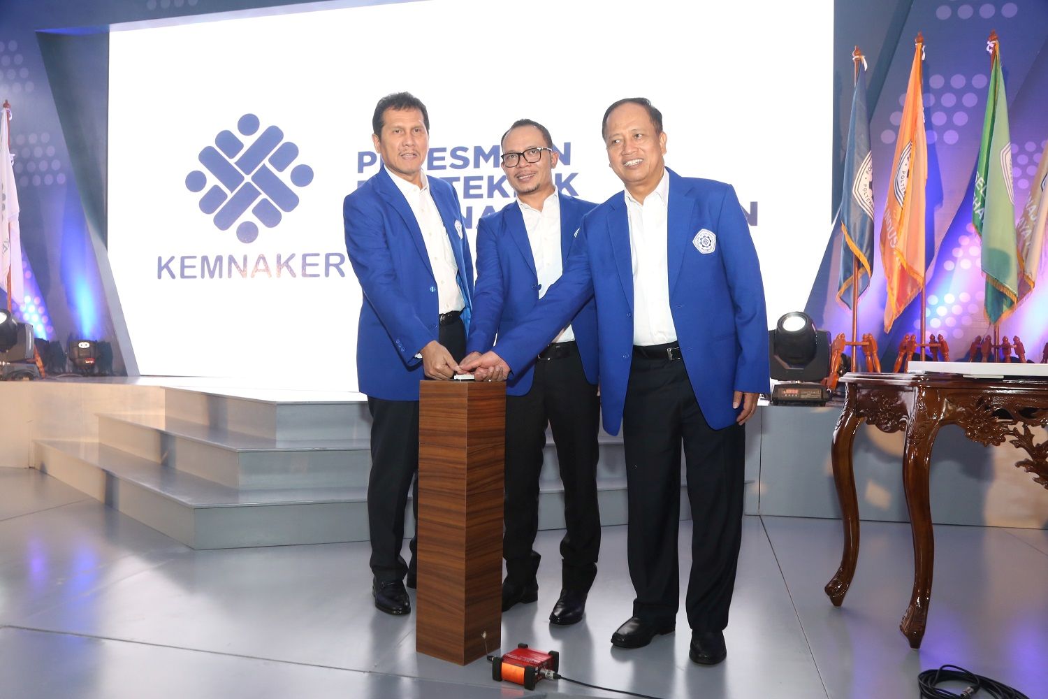 Peresmian Politeknik Ketengakerjaan