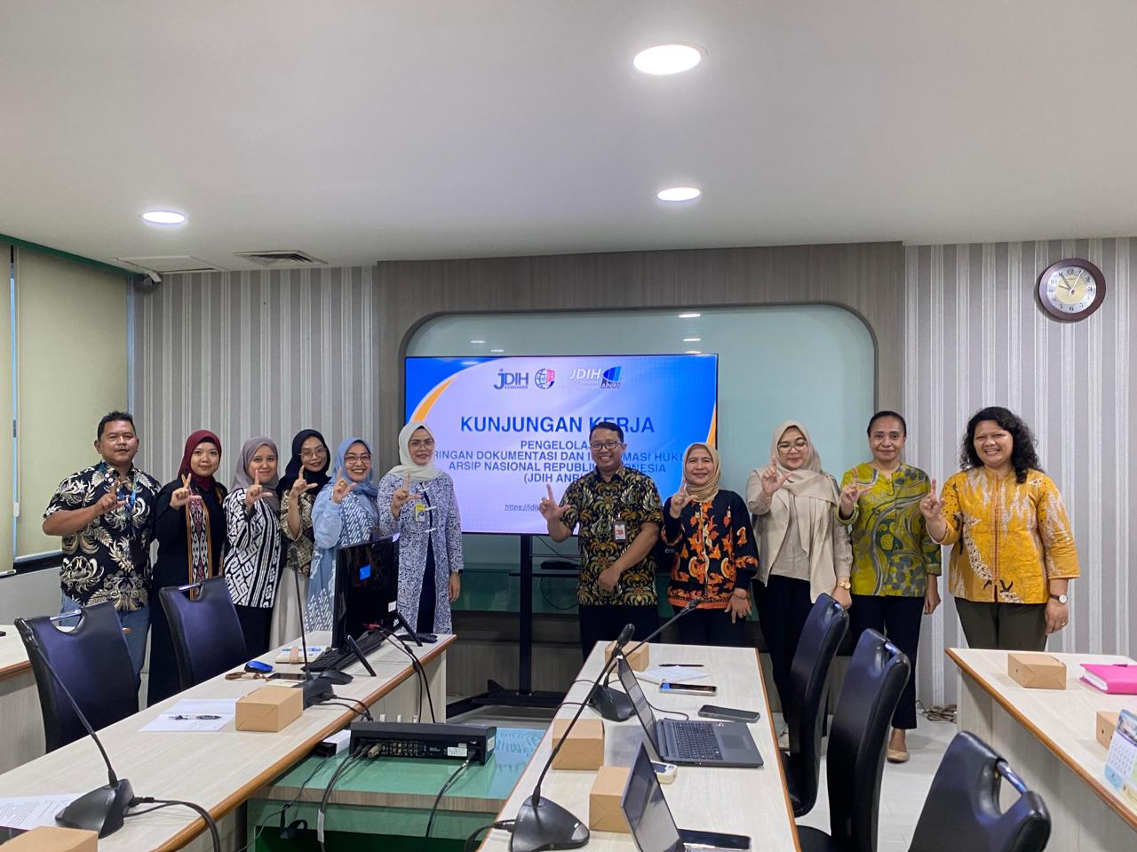 Kunjungan Kerja JDIH ANRI