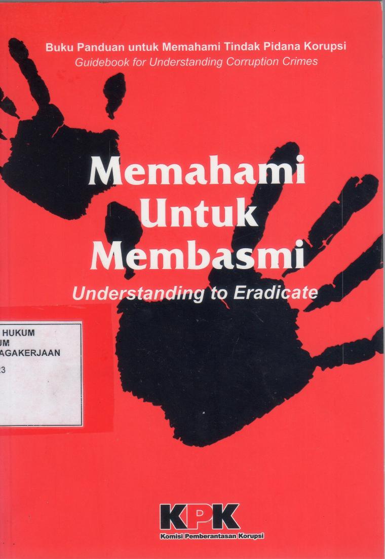 Memahami untuk membasmi understanding to Eradicate