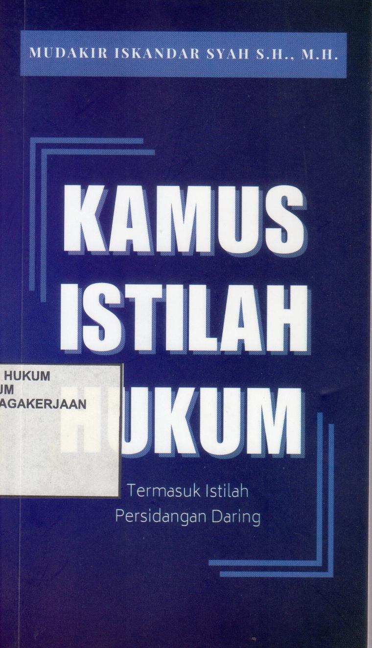 Kamus Istilah Hukum