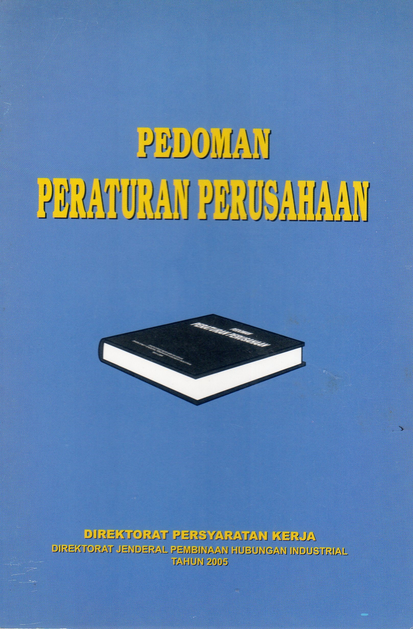 Pedoman Peraturan Perusahaan
