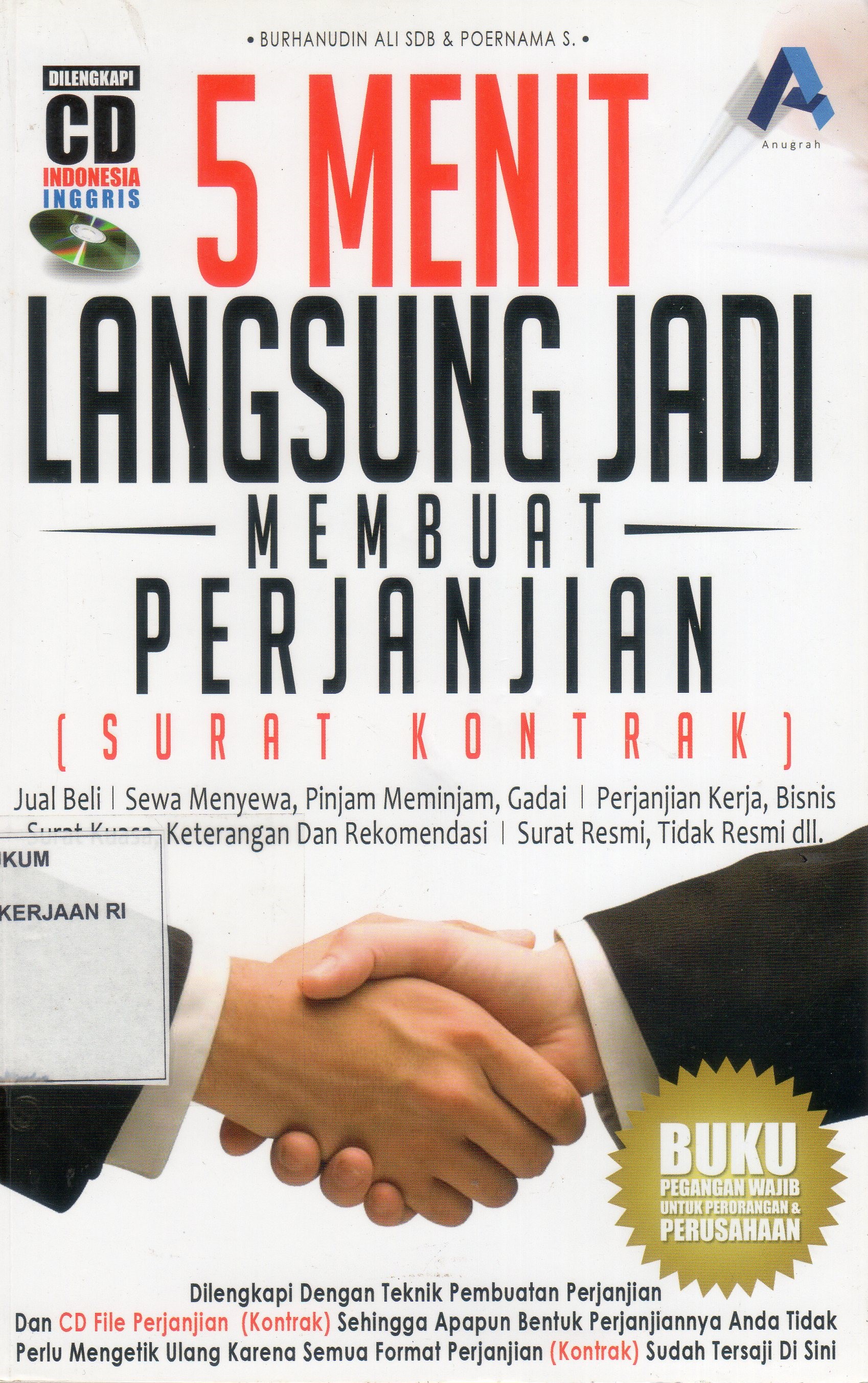 5 Menit Langsung Jadi Membuat Perjanjian (Surat Kontrak)