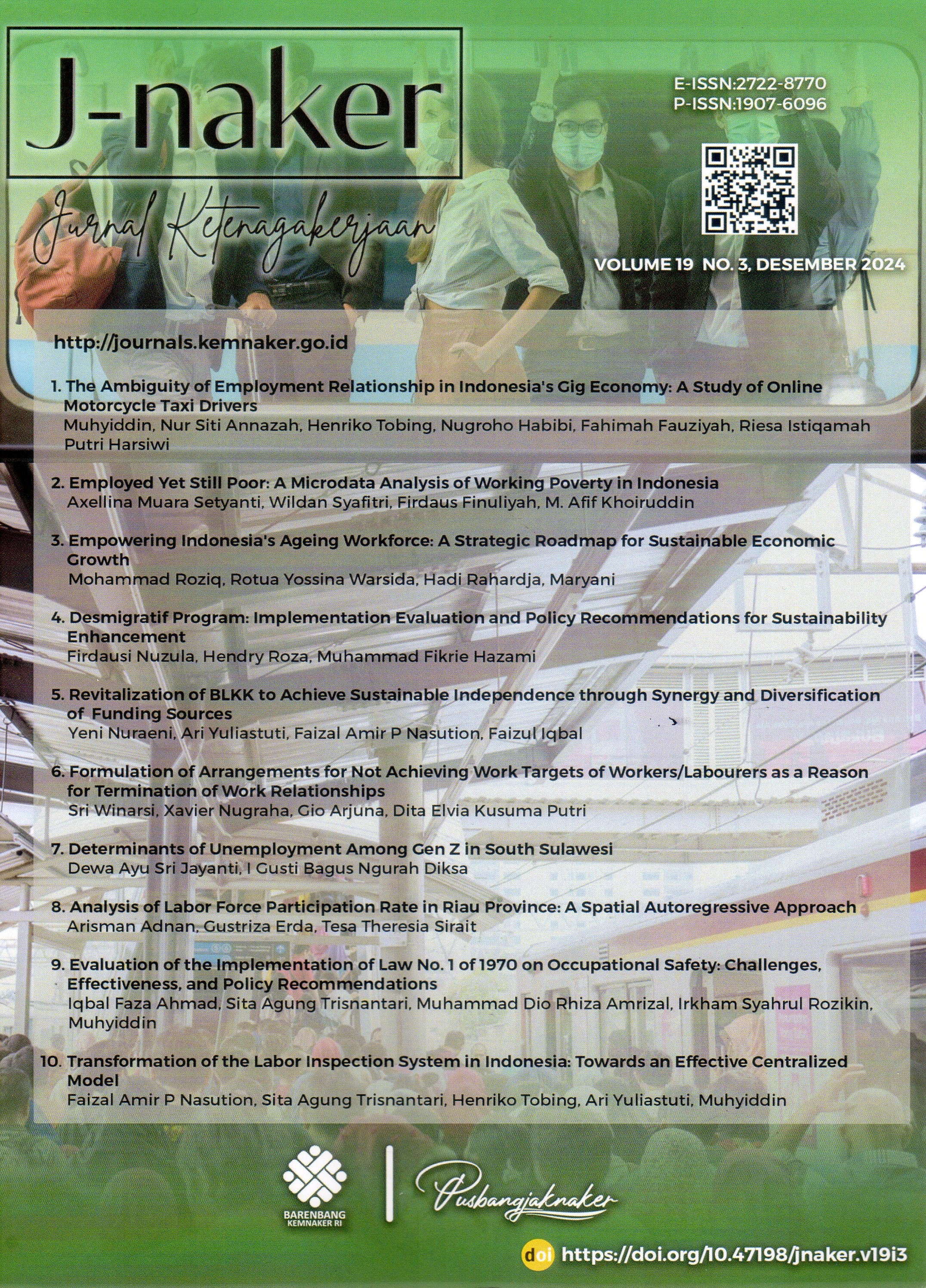 Jurnal Ketenagakerjaan